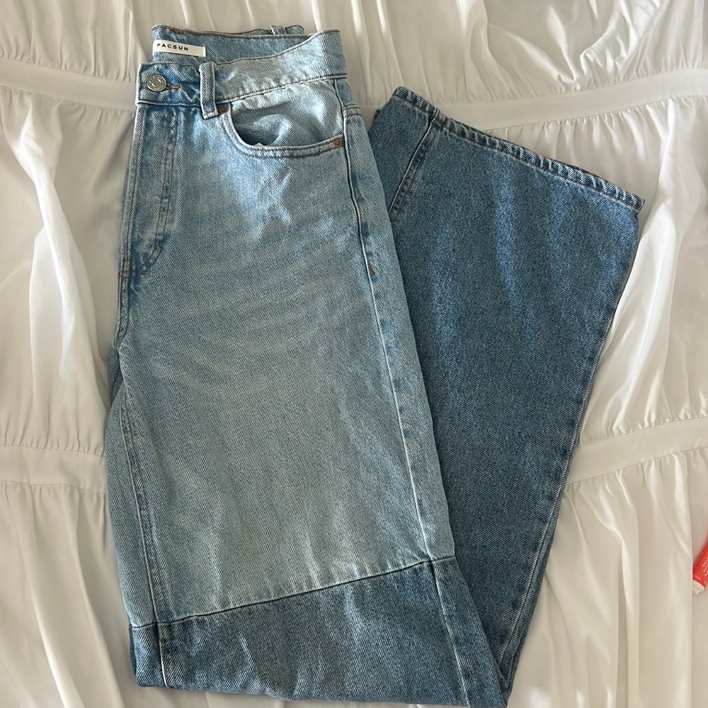 Pacsun Baggy Jeans with color pattern